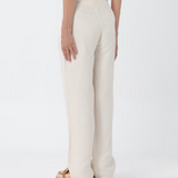 Pantalone largo con cintura in vita CFWWTR0151FRUT3043 8178 WOOLRICH White 