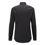 Camicia slim fiti in cotone elasticizzato JASON 10151300 02 001 BOSS Black 