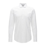 Camicia slim fit in cotone elasticizzato JASON 10151300 02 100 BOSS White 