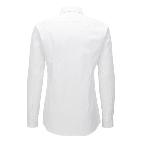 Camicia slim fit in cotone elasticizzato JASON 10151300 02 100 BOSS White 