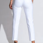 Pantalone a sigaretta MS13014ENX 100 MICHAEL KORS White 