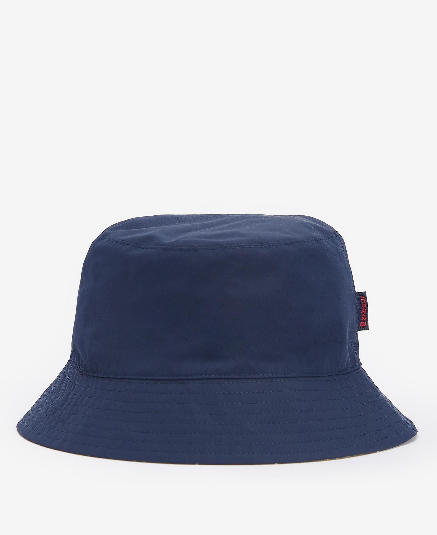 Cappello da pescatore reversibile MHA0839 MHA NY52 BARBOUR Navy/classic 