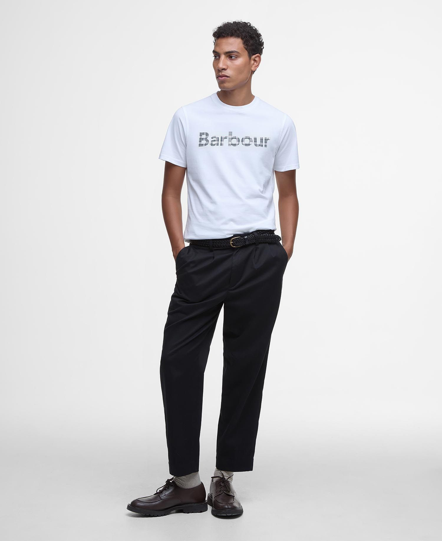 T-Shirt manica corta MTS1265 MTS WH52 BARBOUR Antique white 