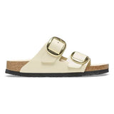 Ciabatta in pelle laccata ARIZONA BIG BUCKLE 1026128 SHINE ECRU BIRKENSTOCK Shine ecru 