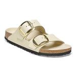 Ciabatta in pelle laccata ARIZONA BIG BUCKLE 1026128 SHINE ECRU BIRKENSTOCK Shine ecru 