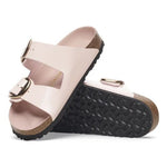 Ciabatta in pelle ARIZONA BIG BUCKLE 1029392 SHINE LIGHT ROSE BIRKENSTOCK Shine light rose 