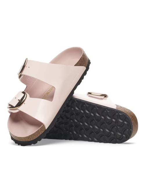 Ciabatta in pelle ARIZONA BIG BUCKLE 1029392 SHINE LIGHT ROSE BIRKENSTOCK Shine light rose 