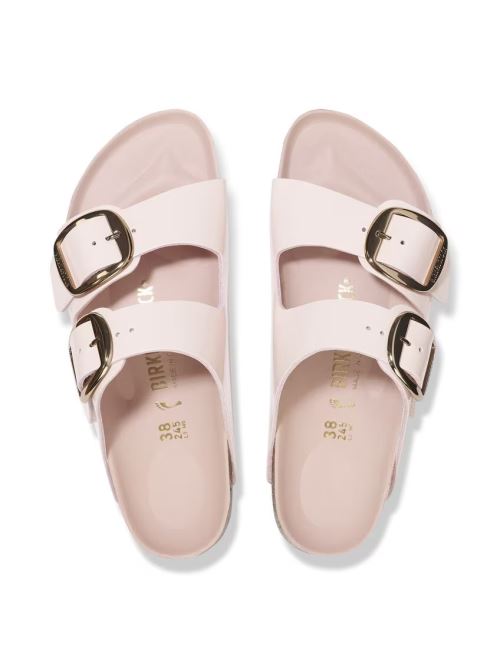 Ciabatta in pelle ARIZONA BIG BUCKLE 1029392 SHINE LIGHT ROSE BIRKENSTOCK Shine light rose 