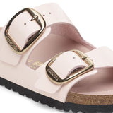 Ciabatta in pelle ARIZONA BIG BUCKLE 1029392 SHINE LIGHT ROSE BIRKENSTOCK Shine light rose 