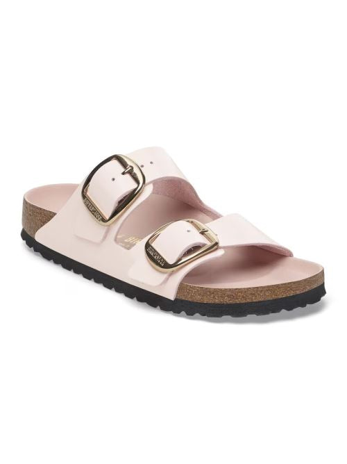Ciabatta in pelle ARIZONA BIG BUCKLE 1029392 SHINE LIGHT ROSE BIRKENSTOCK Shine light rose 