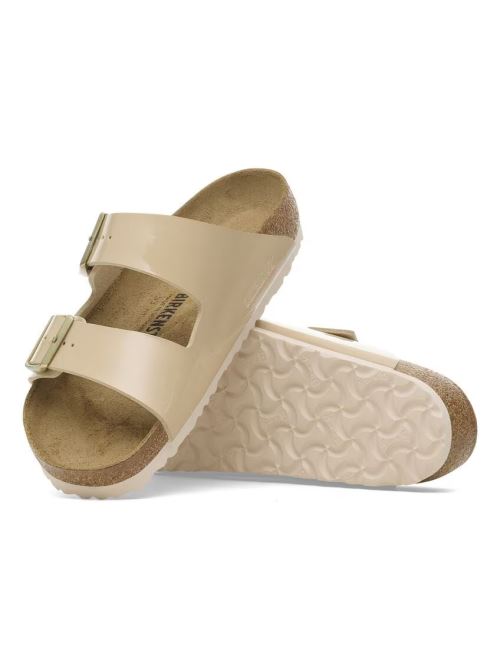 Ciabatta in pelle lucida ARIZONA BIRKO FLOR 1013070 SAND BIRKENSTOCK Sand 