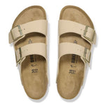 Ciabatta in pelle lucida ARIZONA BIRKO FLOR 1013070 SAND BIRKENSTOCK Sand 