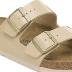Ciabatta in pelle lucida ARIZONA BIRKO FLOR 1013070 SAND BIRKENSTOCK Sand 