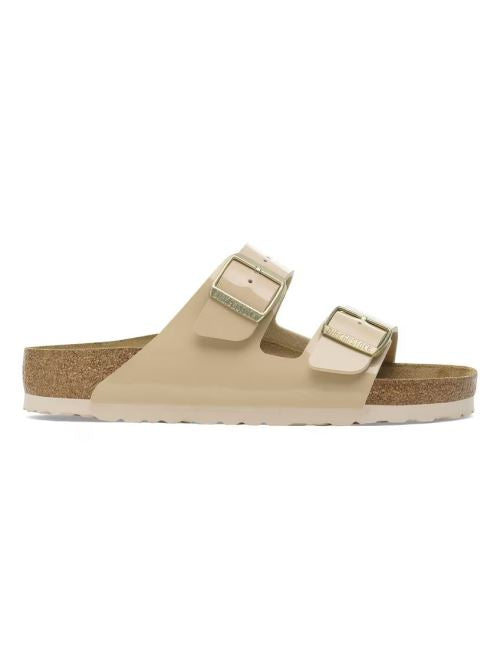 Ciabatta in pelle lucida ARIZONA BIRKO FLOR 1013070 SAND BIRKENSTOCK Sand 