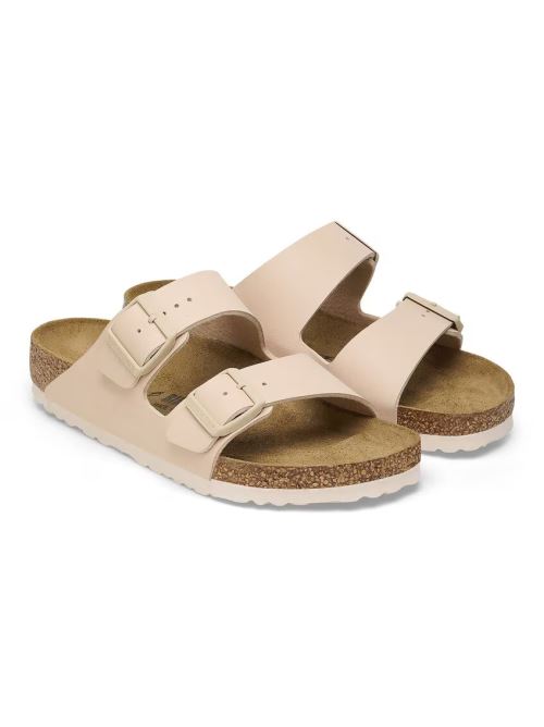 Ciabatta in pelle ARIZONA BIRKO FLOR 1027723 NEW BEIGE BIRKENSTOCK New beige 
