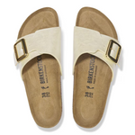 Ciabatta in pelle CATALINA CB 1029393 PEARL WHITE BIRKENSTOCK Pearl white 