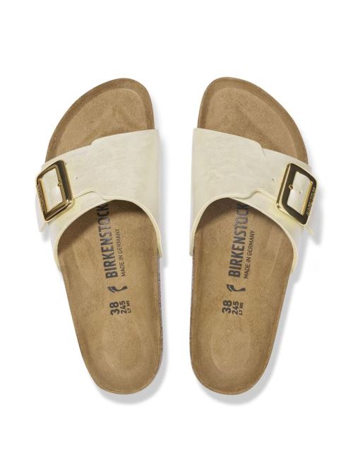 Ciabatta in pelle CATALINA CB 1029393 PEARL WHITE BIRKENSTOCK Pearl white 