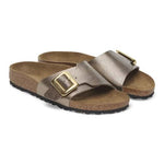 Ciabatta in pelle CATALINA CB 1029416 TAUPE BIRKENSTOCK Taupe 