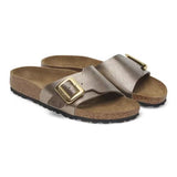Ciabatta in pelle CATALINA CB 1029416 TAUPE BIRKENSTOCK Taupe 