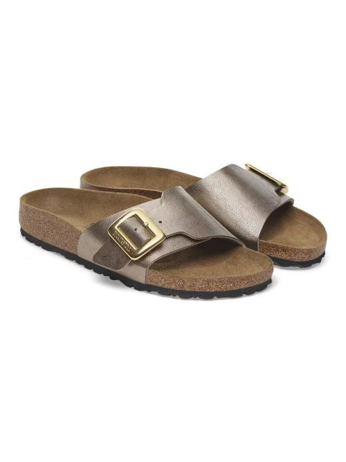 Ciabatta in pelle CATALINA CB 1029416 TAUPE BIRKENSTOCK Taupe 
