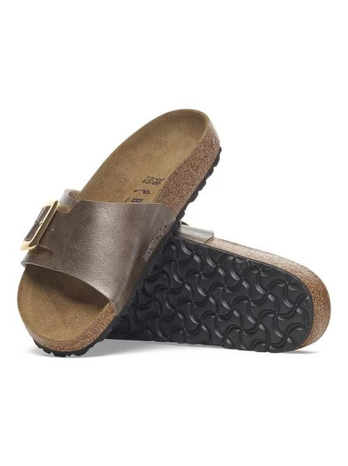 Ciabatta in pelle CATALINA CB 1029416 TAUPE BIRKENSTOCK Taupe 