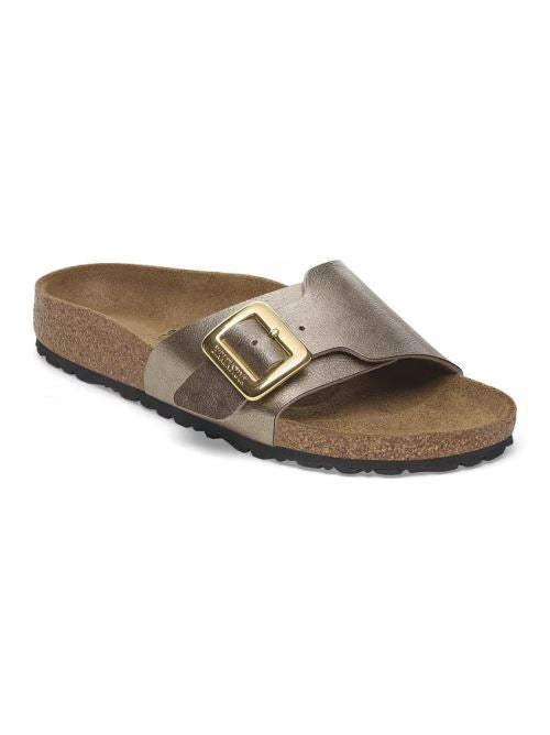 Ciabatta in pelle CATALINA CB 1029416 TAUPE BIRKENSTOCK Taupe 