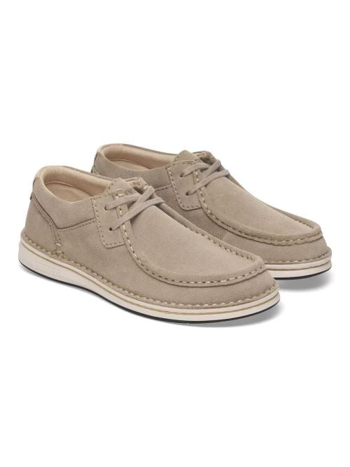 Scarpa allacciata in suede PASADENA N 1029671 TAUPE BIRKENSTOCK Taupe 