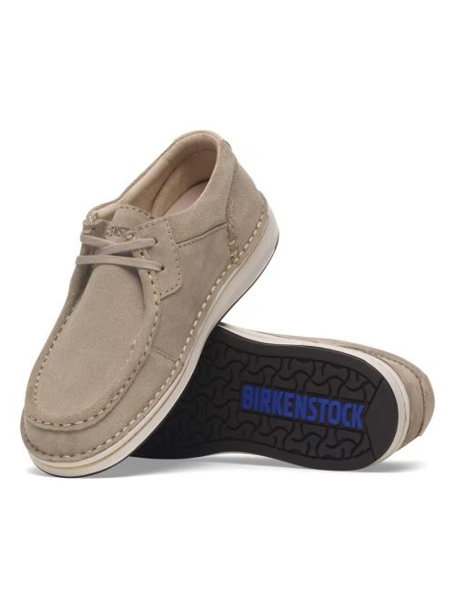 Scarpa allacciata in suede PASADENA N 1029671 TAUPE BIRKENSTOCK Taupe 