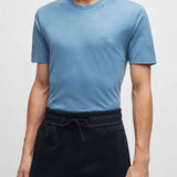 T-Shirt girocollo manica corta 50468347 10241525 01 459 BOSS Light pastel blue 