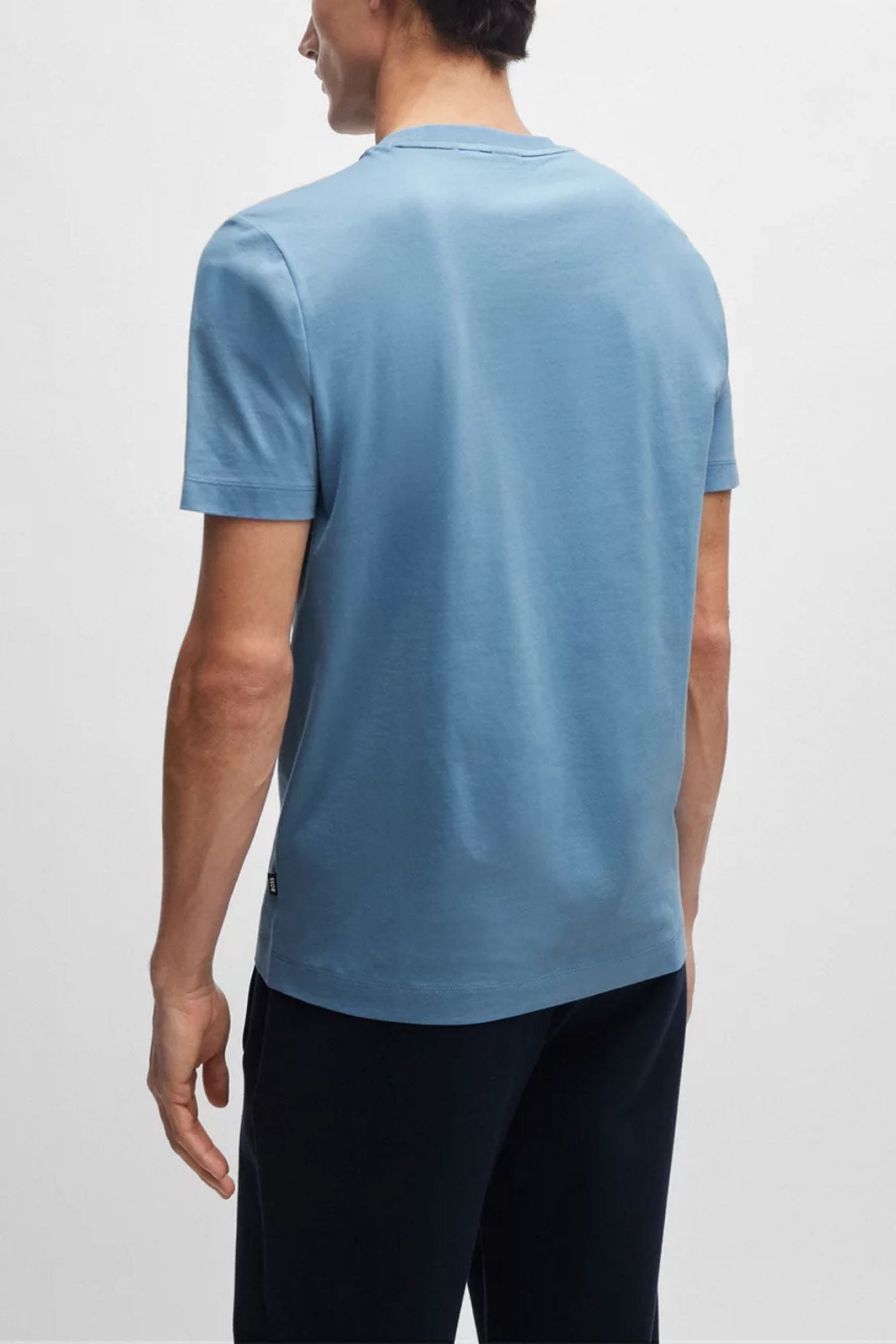 T-Shirt girocollo manica corta 50468347 10241525 01 459 BOSS Light pastel blue 