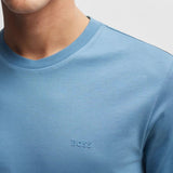 T-Shirt girocollo manica corta 50468347 10241525 01 459 BOSS Light pastel blue 