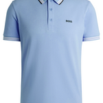 Polo manica corta 50469055 10241663 01 430 BOSS Bright blue 