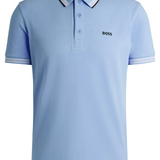 Polo manica corta 50469055 10241663 01 430 BOSS Bright blue 