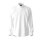 Camicia regular fit con botton down al collo 50469378 10239284 01 100 BOSS White 