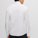 Camicia regular fit con botton down al collo 50469378 10239284 01 100 BOSS White 