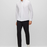 Camicia regular fit con botton down al collo 50469378 10239284 01 100 BOSS White 