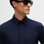 Camicia in jersey 50474283 10239269 01 404 BOSS Dark blue 