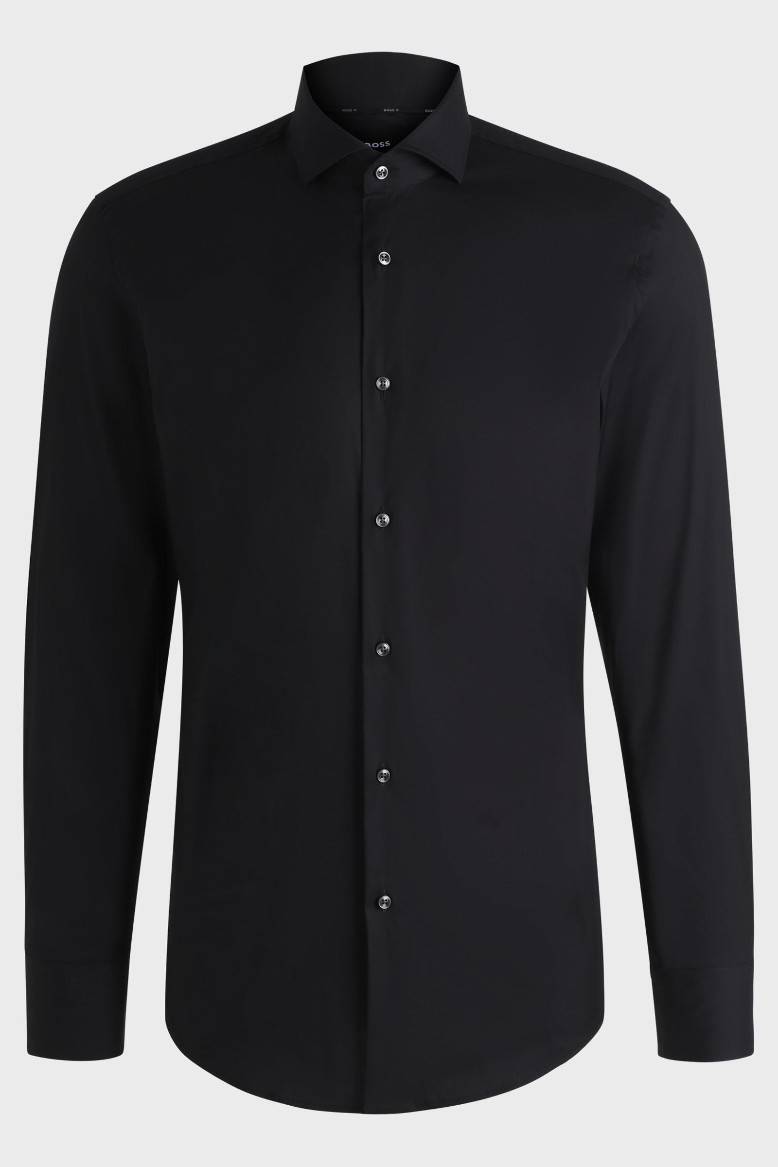 Camicia slim fit in cotone elasticizzato 50479915 10151300 03 001 BOSS Black 