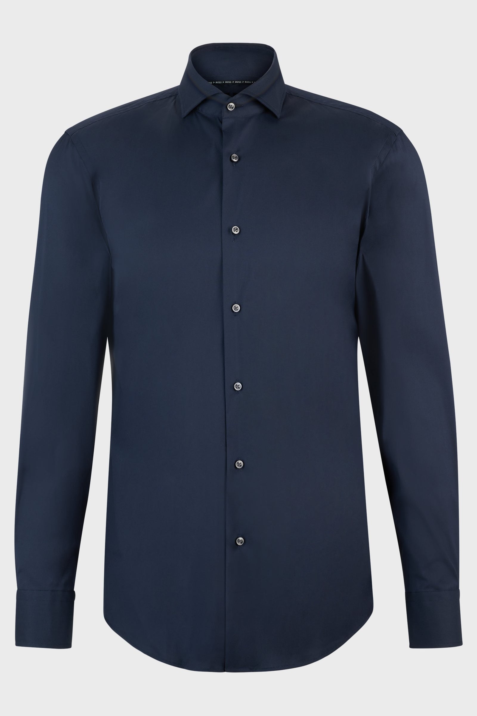 Camicia slim fit in cotone elasticizzato 50479915 10151300 03 410 BOSS Blue 