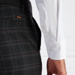 Camicia slim fit in tessuto tecnico 50490393 10225157 02 100 BOSS White 