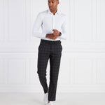 Camicia slim fit in tessuto tecnico 50490393 10225157 02 100 BOSS White 