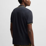 Polo in piquet di cotone 50494697 10241531 01 410 BOSS Navy 