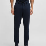 Pantalone slim fit in jersey 50502477 10245125 01 404 BOSS Blue 