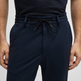 Pantalone slim fit in jersey 50502477 10245125 01 404 BOSS Blue 