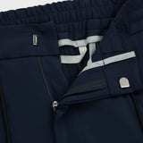 Pantalone slim fit in jersey 50502477 10245125 01 404 BOSS Blue 