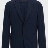 Giacca slim fit in jersey 50502488 10245125 01 404 BOSS Blue 