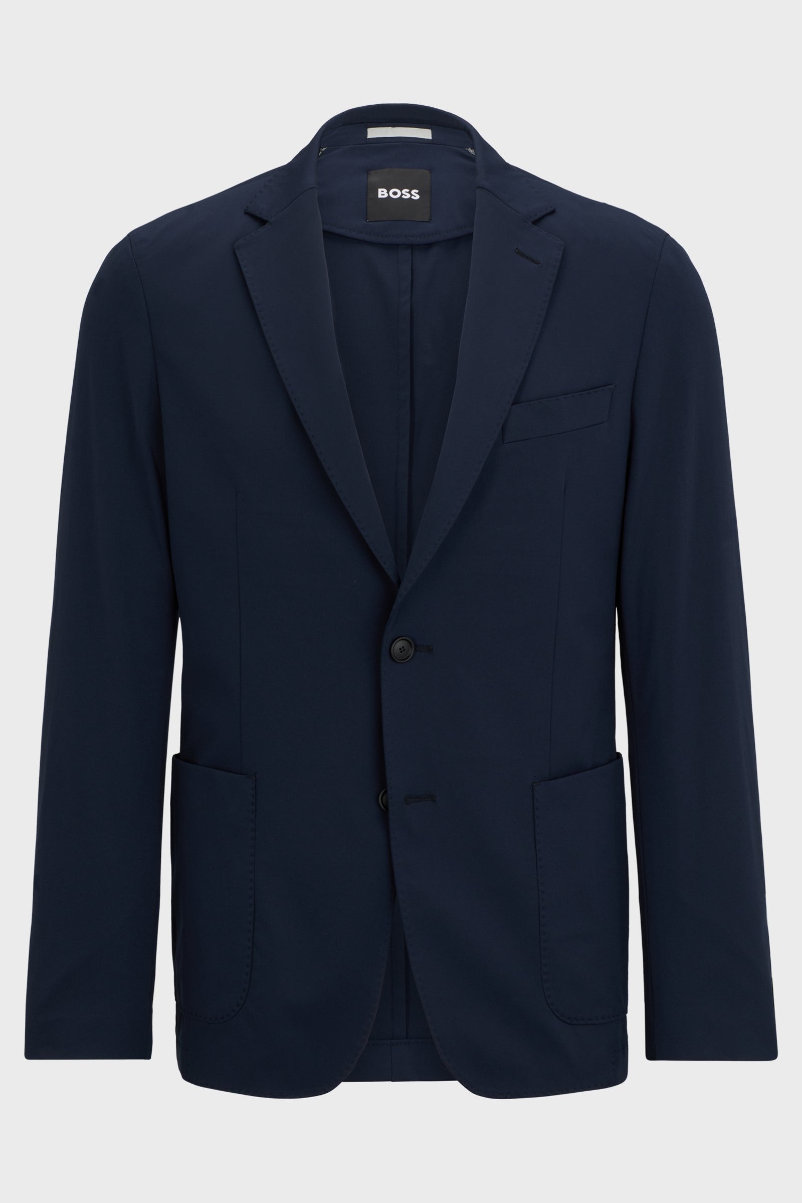 Giacca slim fit in jersey 50502488 10245125 01 404 BOSS Blue 