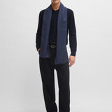 Maglia scollo a V 50506042 10255193 01 404 BOSS Dark blue 