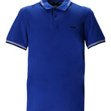 Polo manica corta 50506193 10255848 01 424 BOSS Medium blue 