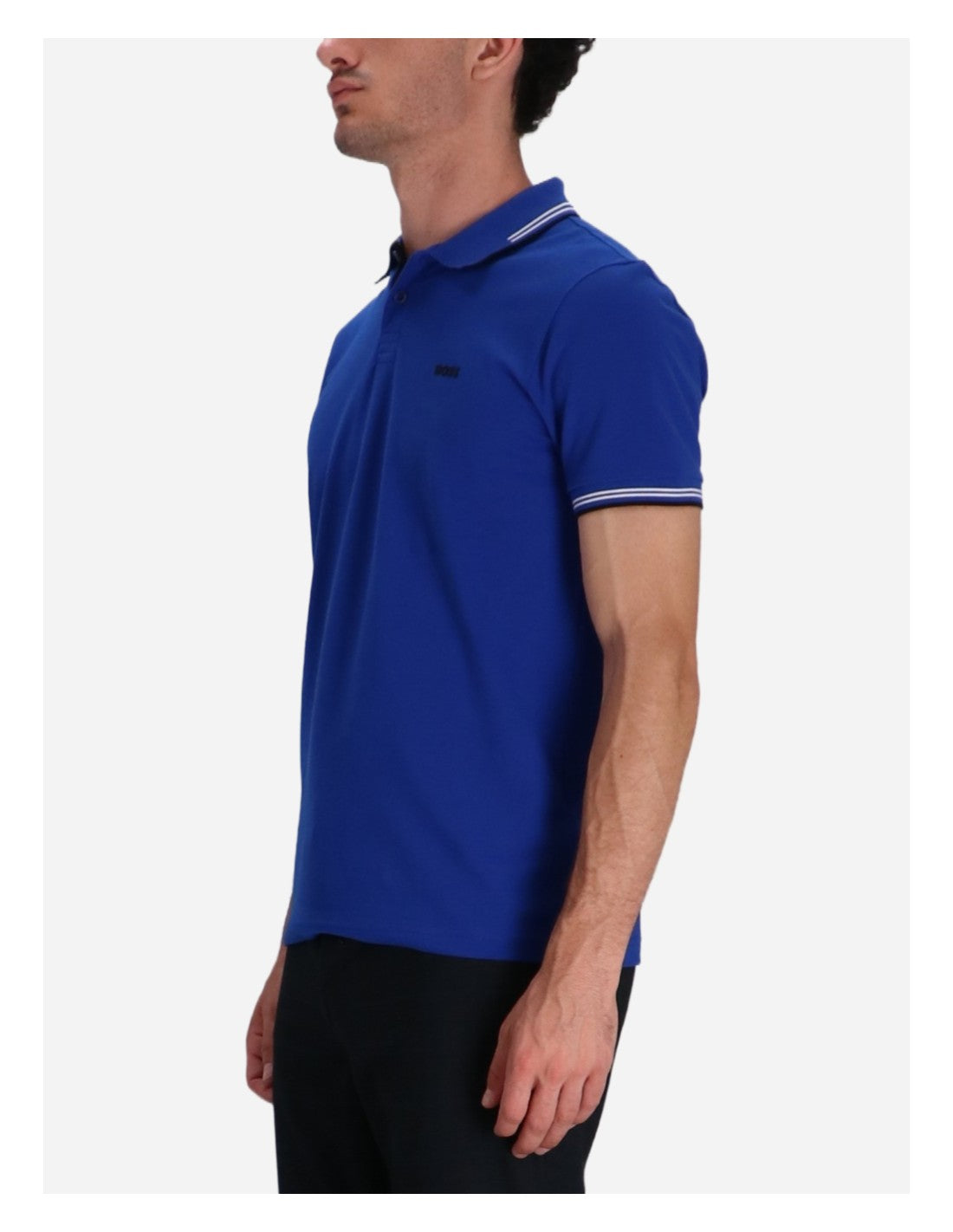 Polo manica corta 50506193 10255848 01 424 BOSS Medium blue 